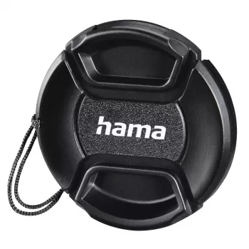 Krytka objektívu Hama Smart-Snap 4,6 cm čierna pre digitálny fotoaparát
