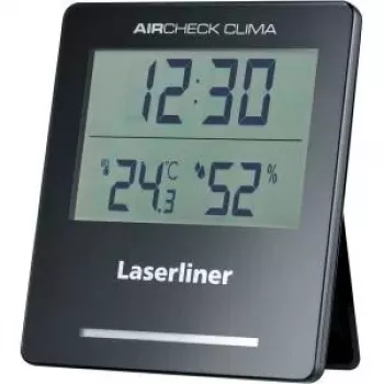 Elektronický vlhkomer Laserliner AirCheck Clima čierny digitálny 1 kus