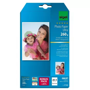 Fotografický papier lesklý Sigel IP606