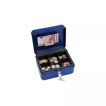 Pokladnička na peniaze/lístky WEDO 145 203H modrá