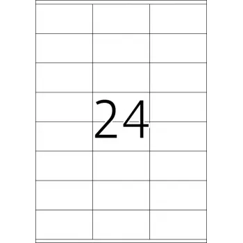 Samolepiace tlačové etikety HERMA Labels A4 70x36 mm biela extra silne priľnavá papier matný 600 kusov