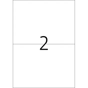 Etikety A4 HERMA 10910 biela extra silne priľnavá papier matný