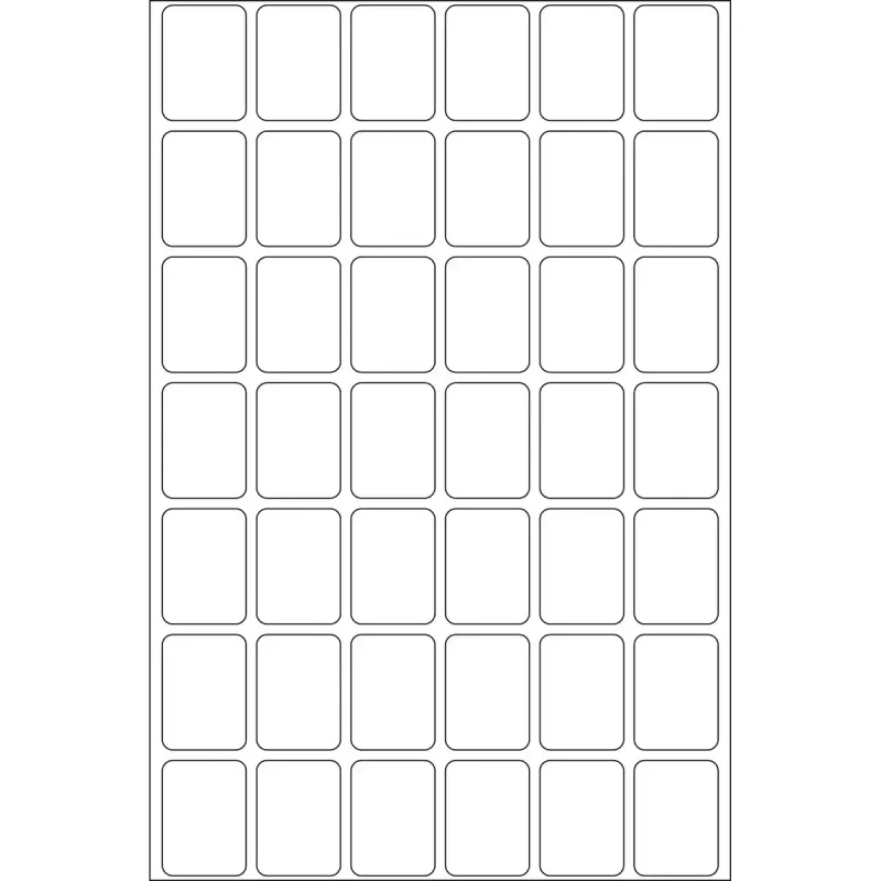 Univerzálne etikety HERMA 16x22 mm biela papier matný na ručné popísanie