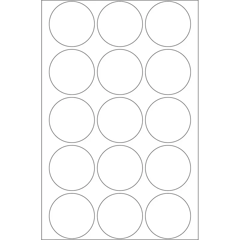 Viacúčelové etikety HERMA 480 ks Ø 32 mm okrúhle biely papier