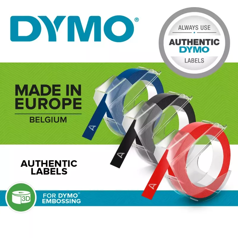 DYMO 3D etiketové pásky popisovacia páska