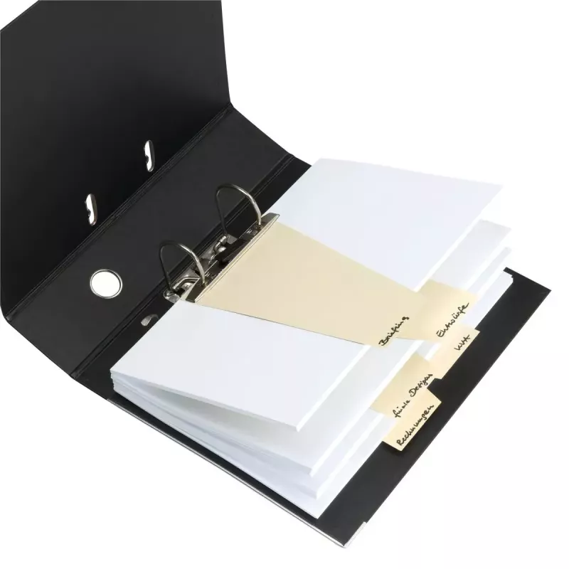 Oddeľovač Herlitz 10838225 kartón zelený 100 kusov