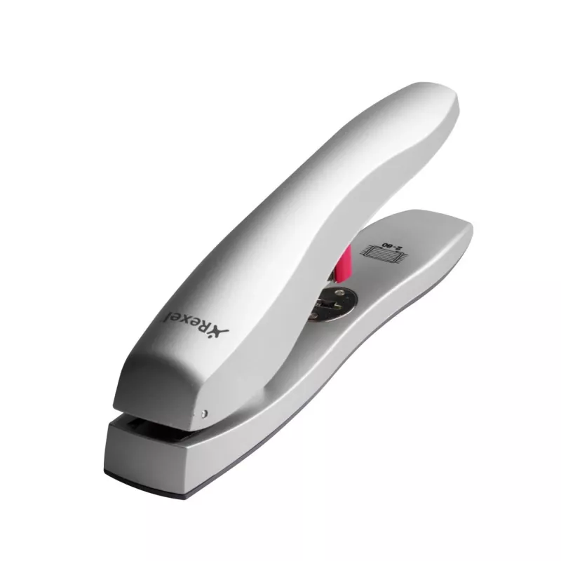 Rexel Odyssey 2100048 odolná zošívačka, 60 listov, o 30 % menej námahy, strieborná