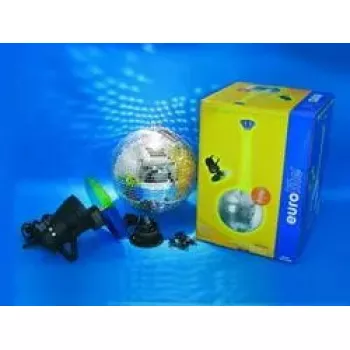 Sada zrkadlovej gule Eurolite 30cm viacfarebná 30W 230V