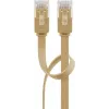 Sieťový kábel Goobay 95886 svetlohnedý 3 m Cat6 U/UTP