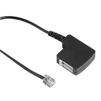 Hama 00044918 telefónny kábel čierny