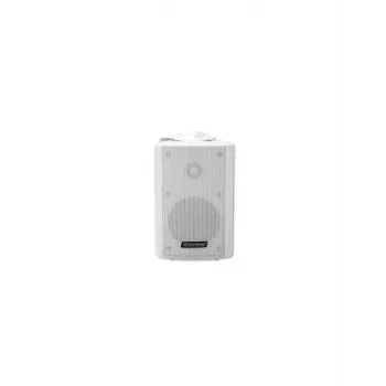 2-pásmový reproduktor Omnitronic 80710509 biely káblový 15 W