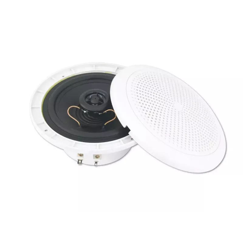 2-pásmový reproduktor Omnitronic 80710864 biely káblový 25 W