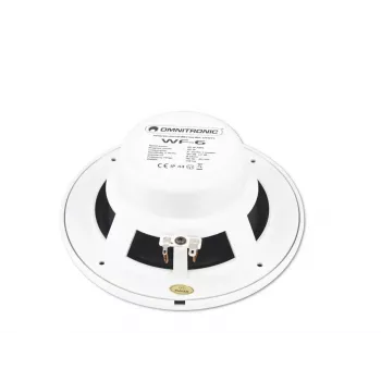 2-pásmový reproduktor Omnitronic 80710865 biely káblový 25 W