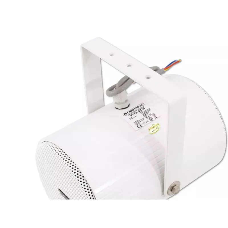 Reproduktor Omnitronic 80710370 biely káblový 10 W