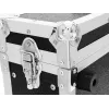 Flightcase Roadinger 30107202 preglejka čierna strieborná 5,8 kg