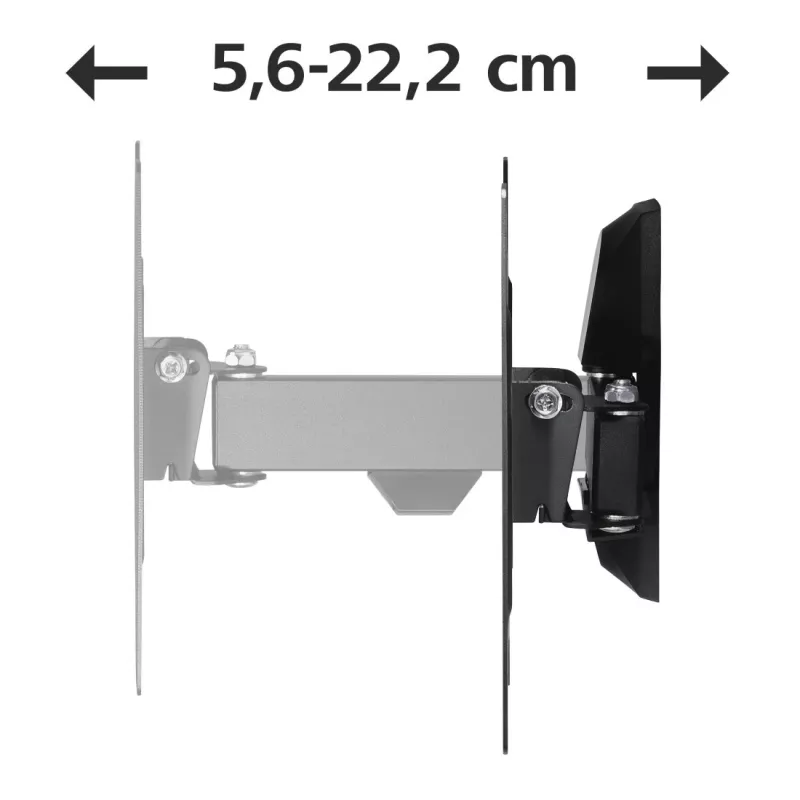 Hama 00118100 TV držiak na stenu 121,9 cm (48