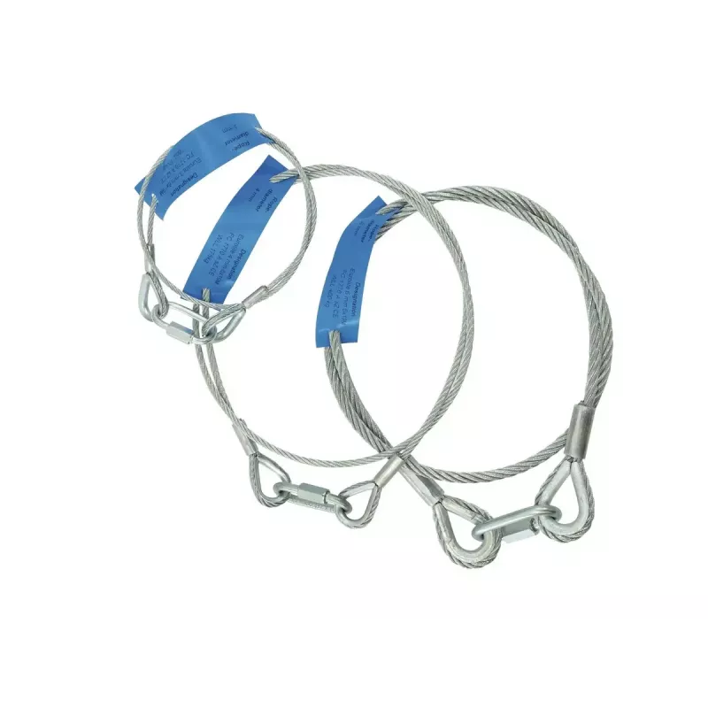 EUROLITE bezpečnostné lano AG-15, 4x1000 mm, do 15 kg