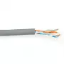 CAT5E F/UTP inštalačný kábel ACT FS100H 100 m sivý