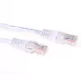 ACT biely 2 metre U/UTP CAT6 patch kábel s RJ45 konektormi