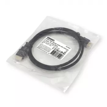 Ewent OEM HDMI High Speed kábel s Ethernetom, 3 metre čierny