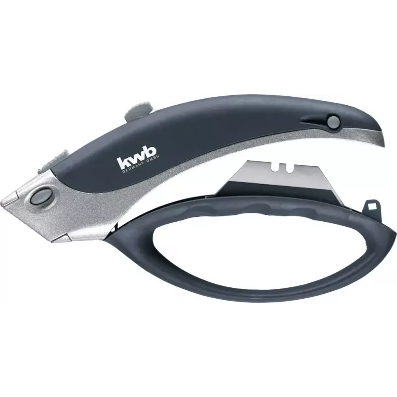 Kobercový nôž KWB 013400 čierny žiletka 170 mm dĺžka 6 cm čepeľ