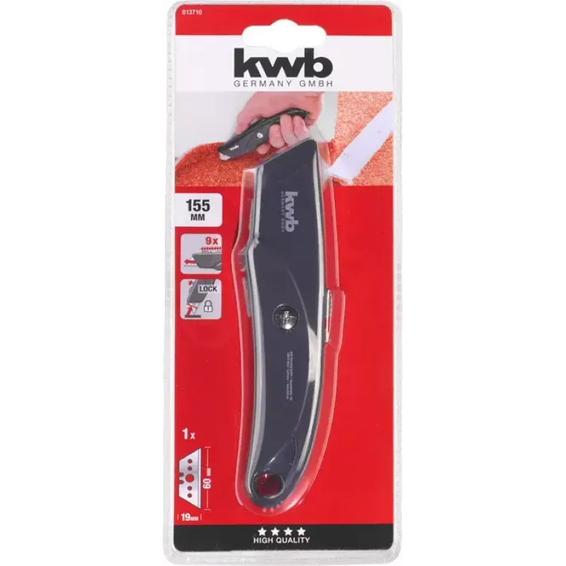 Nôž na rezanie KWB 013710 155 mm dĺžka 6 cm čepeľ