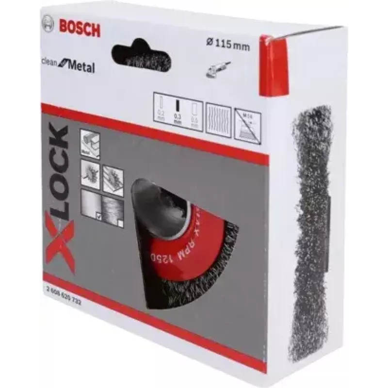 Bosch 2 608 620 732 príslušenstvo k uhlovej brúske drôtená kefa
