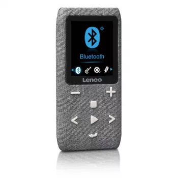MP4 prehrávač Lenco Xemio-861 8 GB sivý USB 3.2 FM rádio