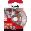 Rezný kotúč KWB EASY CUT karbid univerzálny 11,5 cm