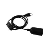 Napájací kábel Eurolite 51100666 čierny 1,7 m H05VV-F 230 V