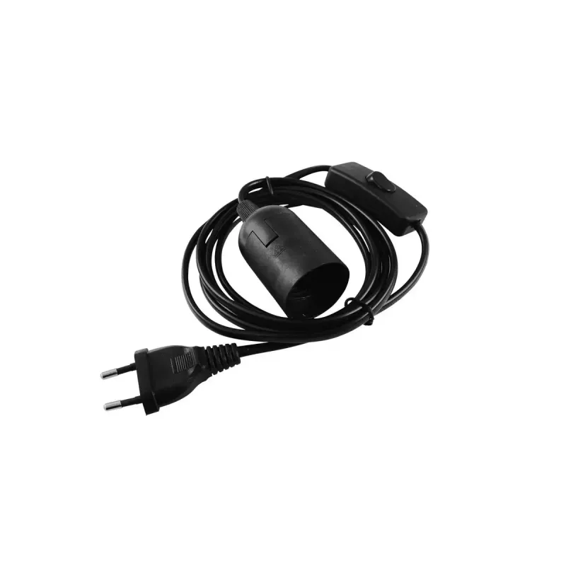 Napájací kábel Eurolite 51100666 čierny 1,7 m H05VV-F 230 V