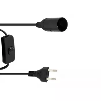 Napájací kábel Eurolite 51100666 čierny 1,7 m H05VV-F 230 V