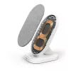 Hama QI-FC10S-Fab smartfón biely USB bezdrôtové nabíjanie rýchle nabíjanie pre interiér