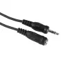 Audio kábel Hama 00205104 2,5m 3,5mm konektor samec na konektor samica čierny