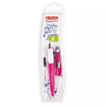 Plniace pero Herlitz my.pen náplňový systém ružová biela