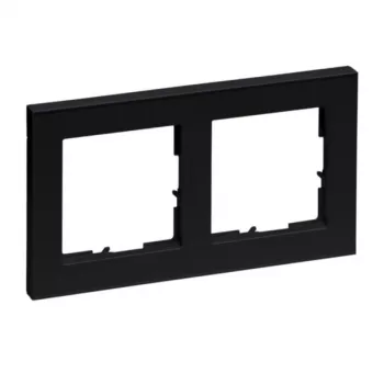 Legrand 765382 nástenná doska/krytka vypínača čierna