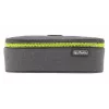 Peračník Herlitz beatBox ABC polyester sivý žltý 225x120x70mm
