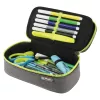 Peračník Herlitz beatBox ABC polyester sivý žltý 225x120x70mm