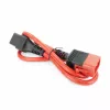ACT napájací kábel C19 IEC Lock - C20 IEC Lock Dual Locking červený 3 m, PC3641