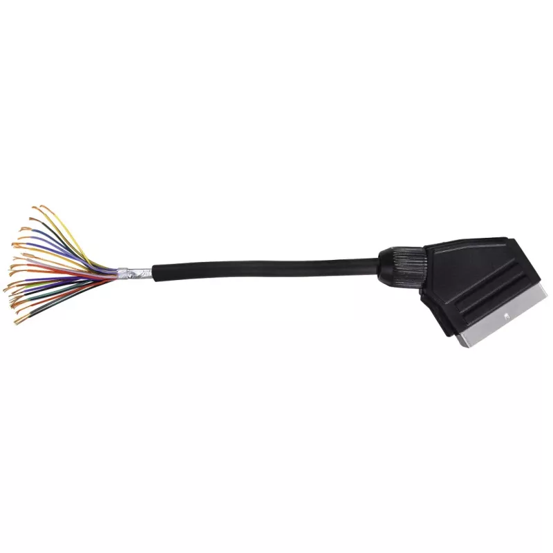 Hama 00205081 SCART kábel 1,5 m SCART (21-pólový) čierny