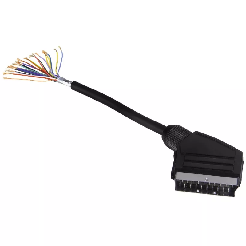Hama 00205081 SCART kábel 1,5 m SCART (21-pólový) čierny