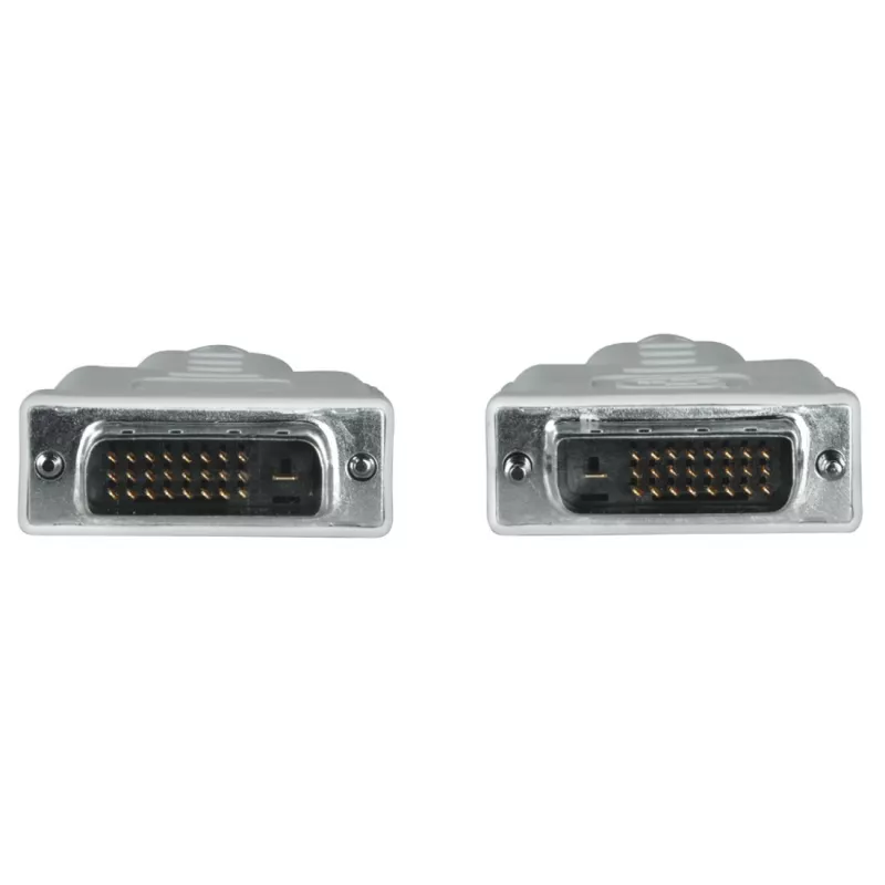 Hama 00200931 DVI kábel 1,5 m DVI-D sivý