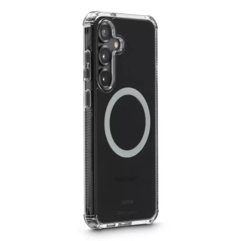 Hama 00080590 Extreme Protect magnetické puzdro pre Samsung Galaxy S25+, priehľadné