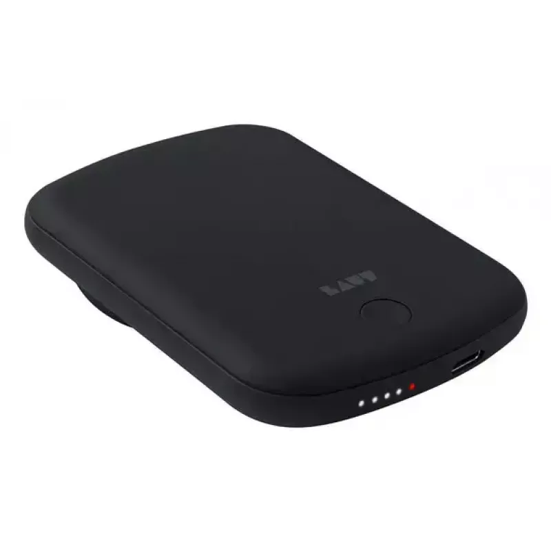 Powerbanka LAUT PW02 5000 mAh bezdrôtové nabíjanie čierna