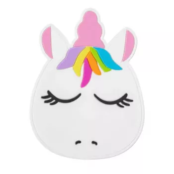 Odznak LAUT MAGMOJI — dekoratívna PVC nálepka v bielej, kompatibilná s MagSafe