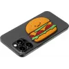 LAUT MAGMOJI magnetický odznak na mobil LAUT MAGMOJI Hamburger PVC viacfarebný