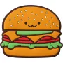 LAUT MAGMOJI magnetický odznak na mobil LAUT MAGMOJI Hamburger PVC viacfarebný
