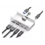 Equip 128967 rozbočovač USB 3.2 Gen 1 (3.1 Gen 1) Type-A 5000 Mbit/s hliník