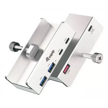 Equip 128967 rozbočovač USB 3.2 Gen 1 (3.1 Gen 1) Type-A 5000 Mbit/s hliník