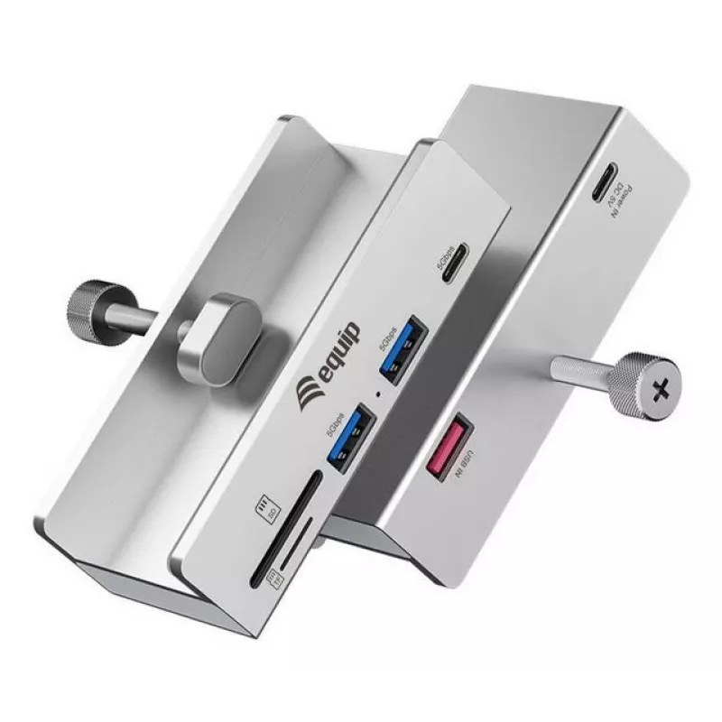 Equip 128968 rozbočovač USB 3.2 Gen 1 (3.1 Gen 1) Type-A 5000 Mbit/s hliník